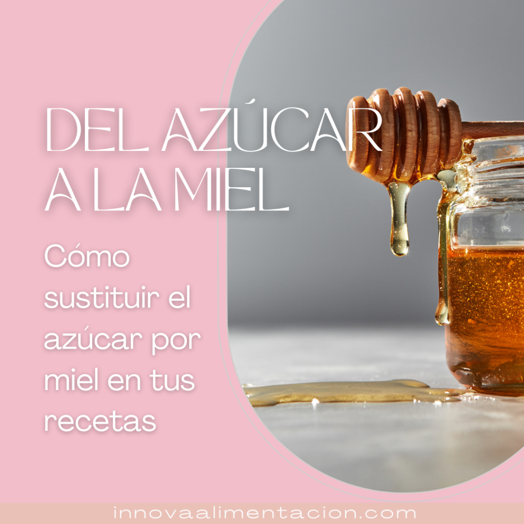 Cómo sustituir el azúcar por miel