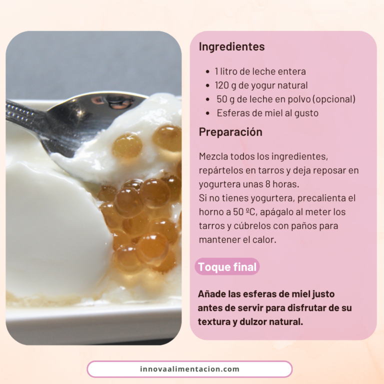 Yogur natural casero