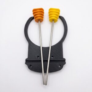 Kit soporte para tarro de miel de 1 kg con 2 cucharillas