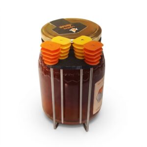 Tarro de miel mil flores de 1 kg con cucharilla